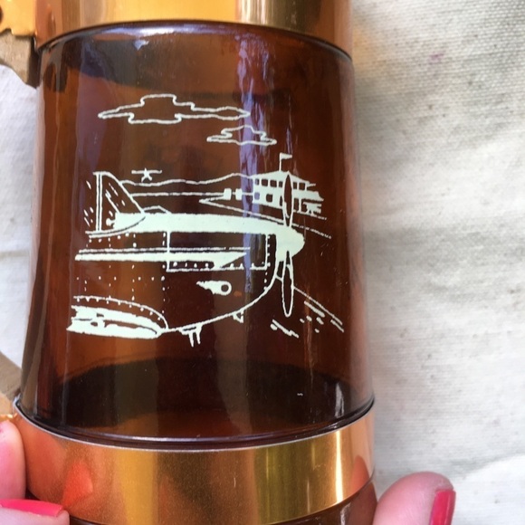 Five Vintage Siesta Ware Bar Mugs Glasses Retro - Picture 7 of 8